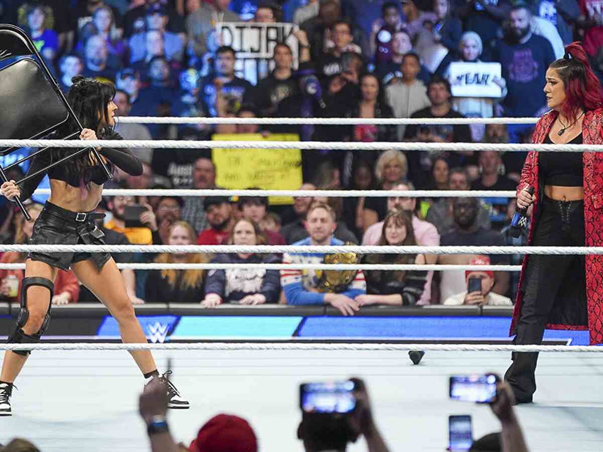 Dakota Kai and Bayley on SmackDown