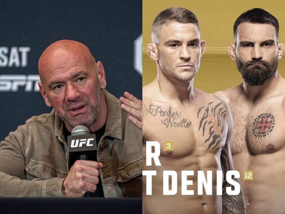 Dana White slams MMA reporter for reporting false news regarding the co-main event of UFC 299