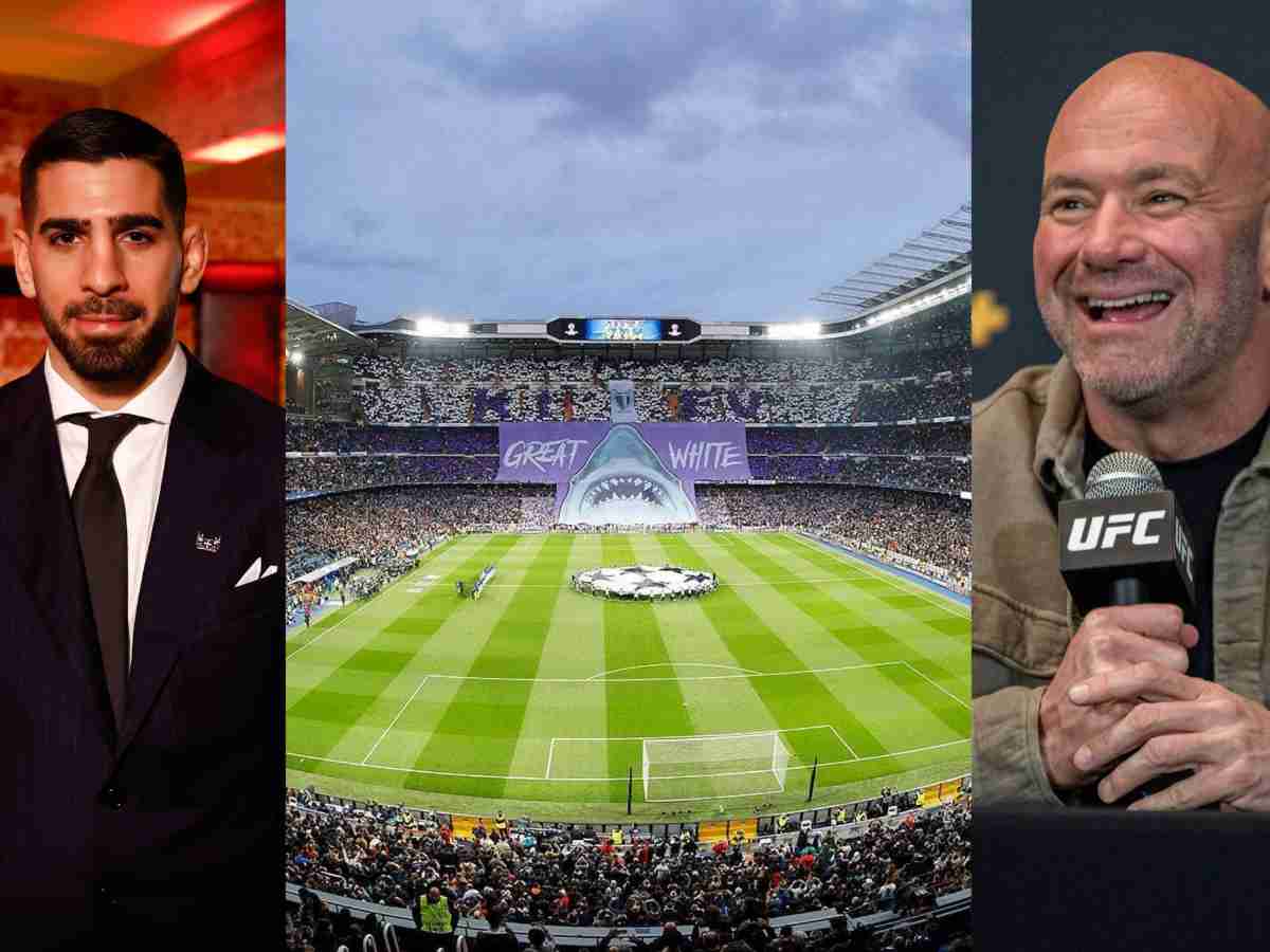 “Guy from Spain is world champion!” Dana White gives green signal for UFC Spain at 81,000 seater Santiago Bernabeu headlined by Ilia Topuria