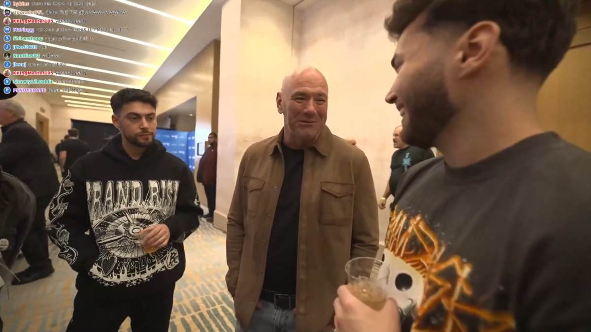 Dana White meets streamers