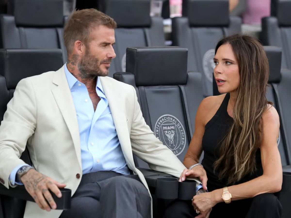 David Beckham Victoria Beckham