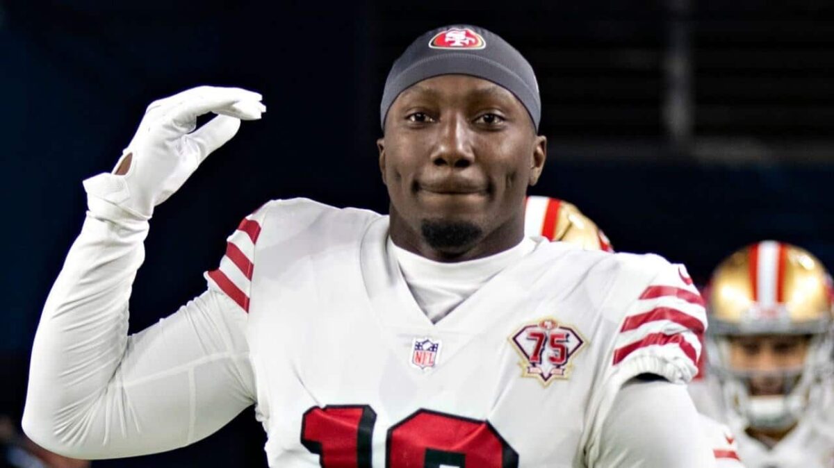 Deebo Samuel, who had injury concerns, claims he had a 'blackout moment' during halftime of the NFC Championship Game against the Lions