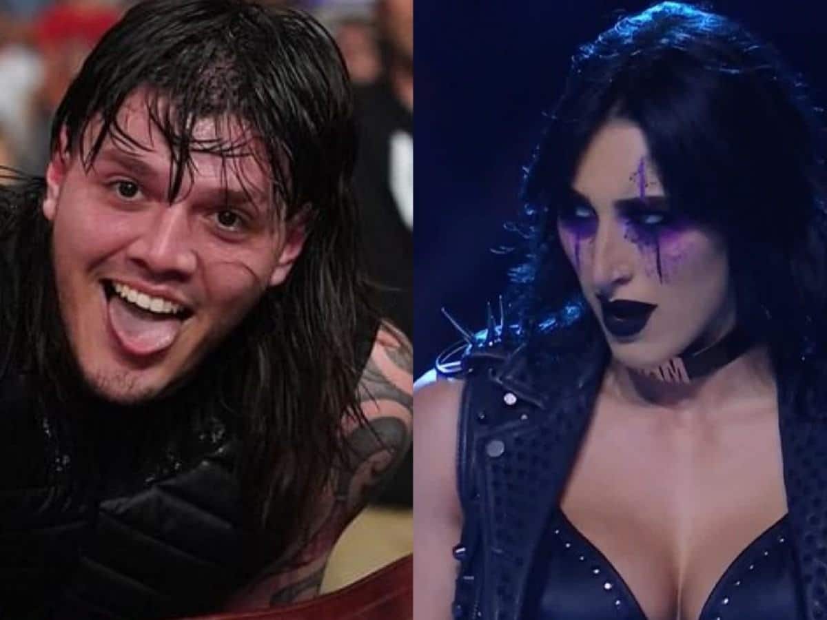 Dominik Mysterio Gives Nsfw Reaction To Rhea Ripleys Hard Fought Victory At Elimination Chamber 5341