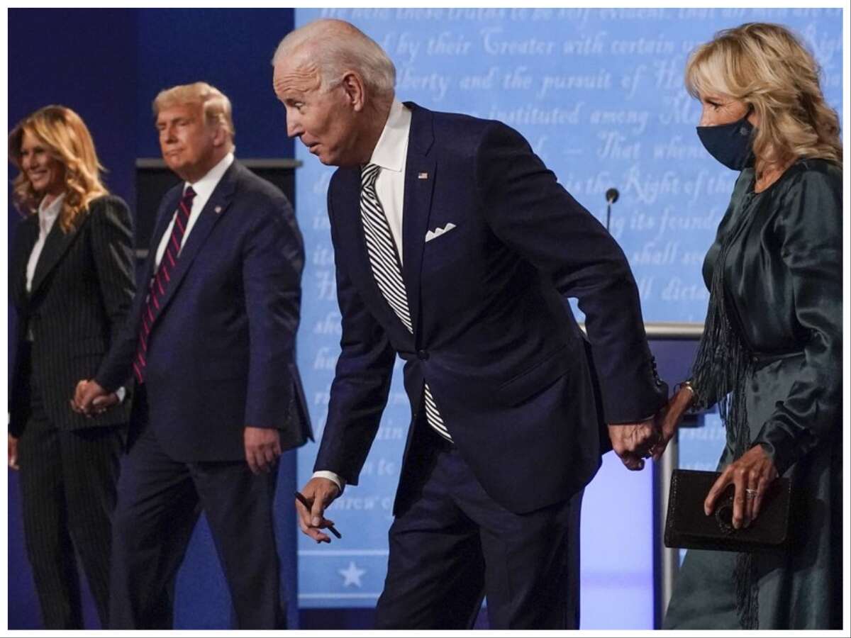 Donald Trump and Joe Biden