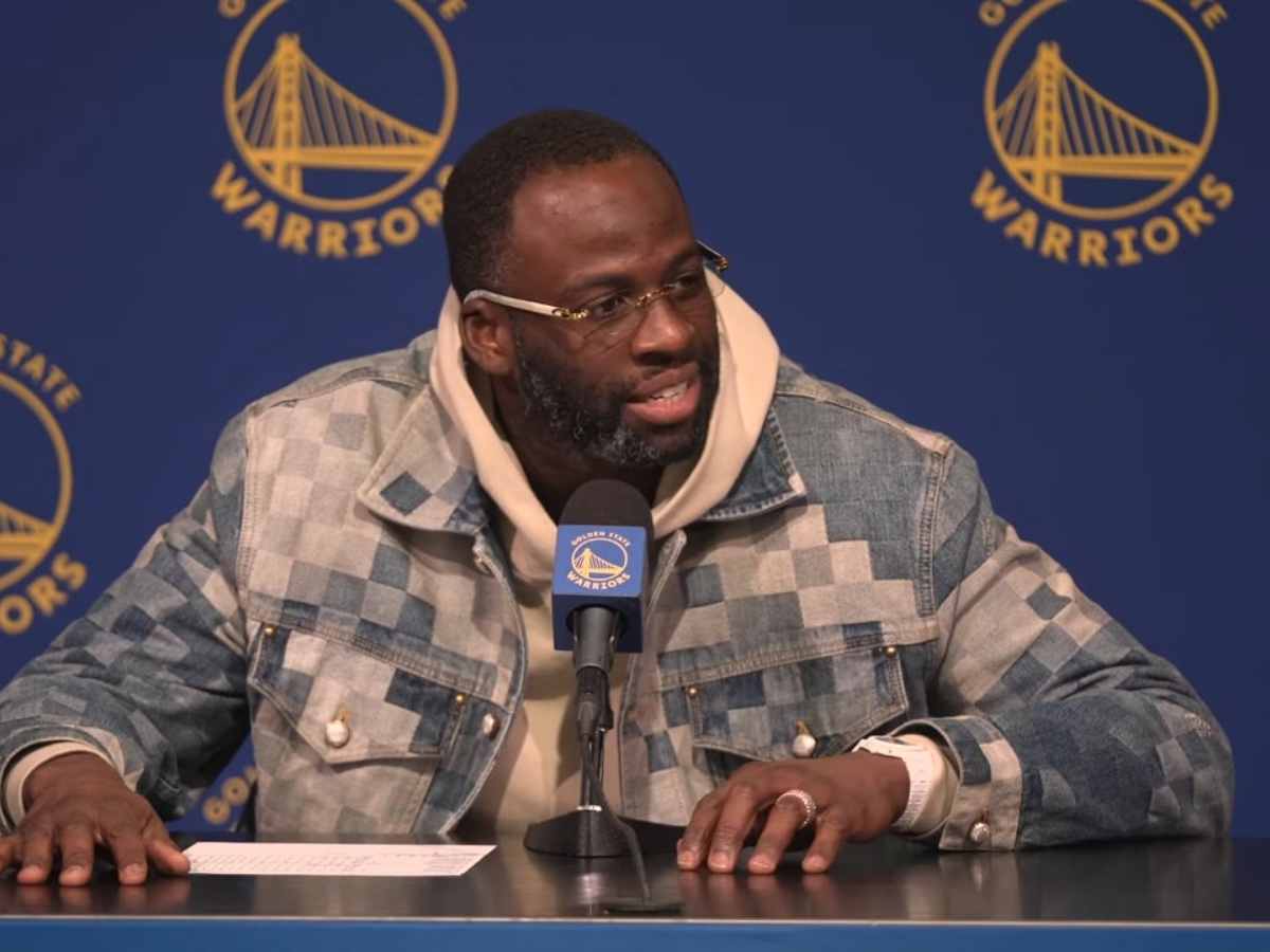 “Outweigh me by 70 pounds and got put in the rim!” Draymond Green SAVAGELY quips at Jusuf Nurkic getting dominated at the post