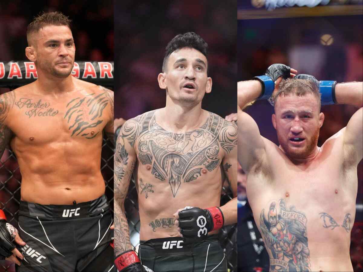 Max Holloway’s REAL physique revealed by Dustin Poirier ahead of BMF fight against Justin Gaethje