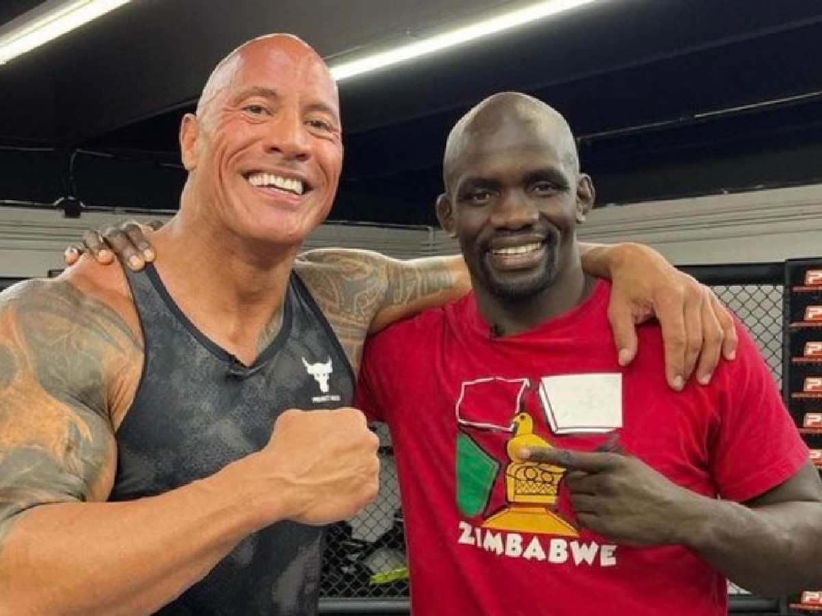 Dwayne Johnson gifts Themba Gorimbo a new house