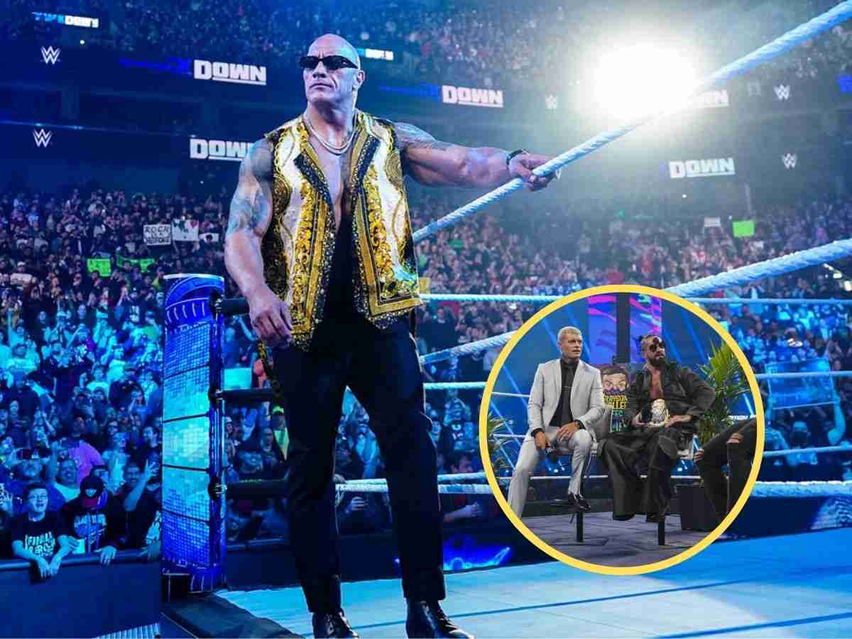 Dwayne Johnson wasn't at the Elimination Chamber