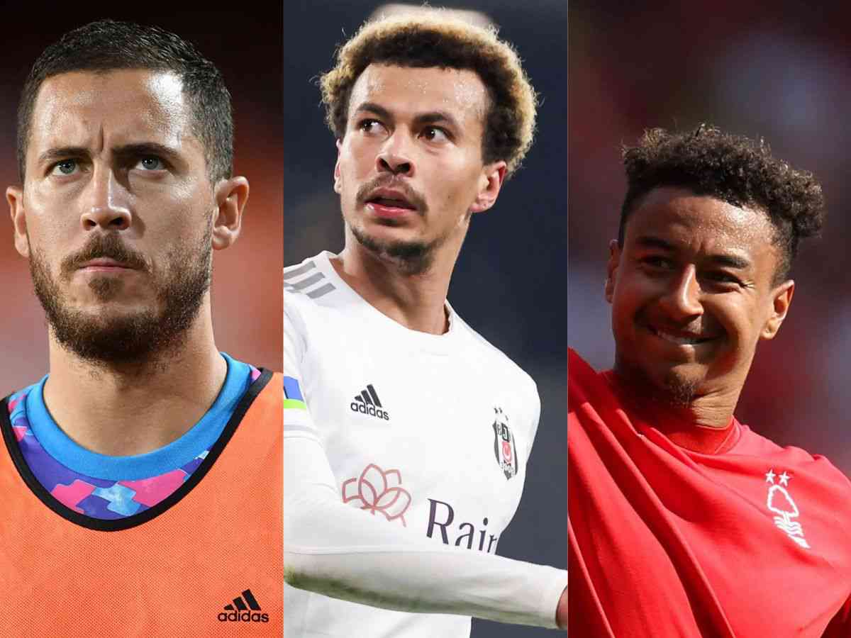 Eden Hazard Dele Alli Jesse Lingard