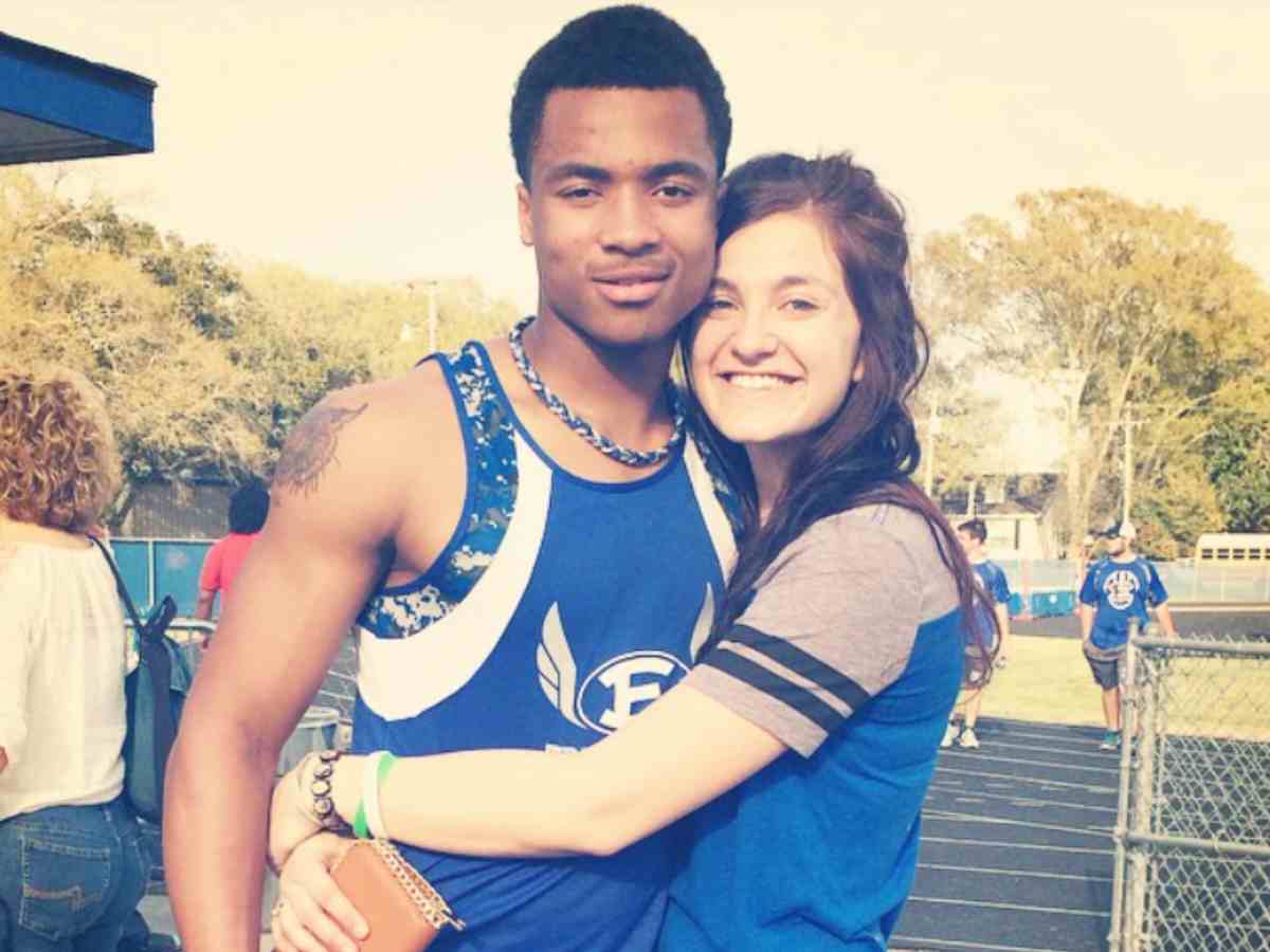 Elijah Mitchell's high school girlfriend, Jasmine LeJeune