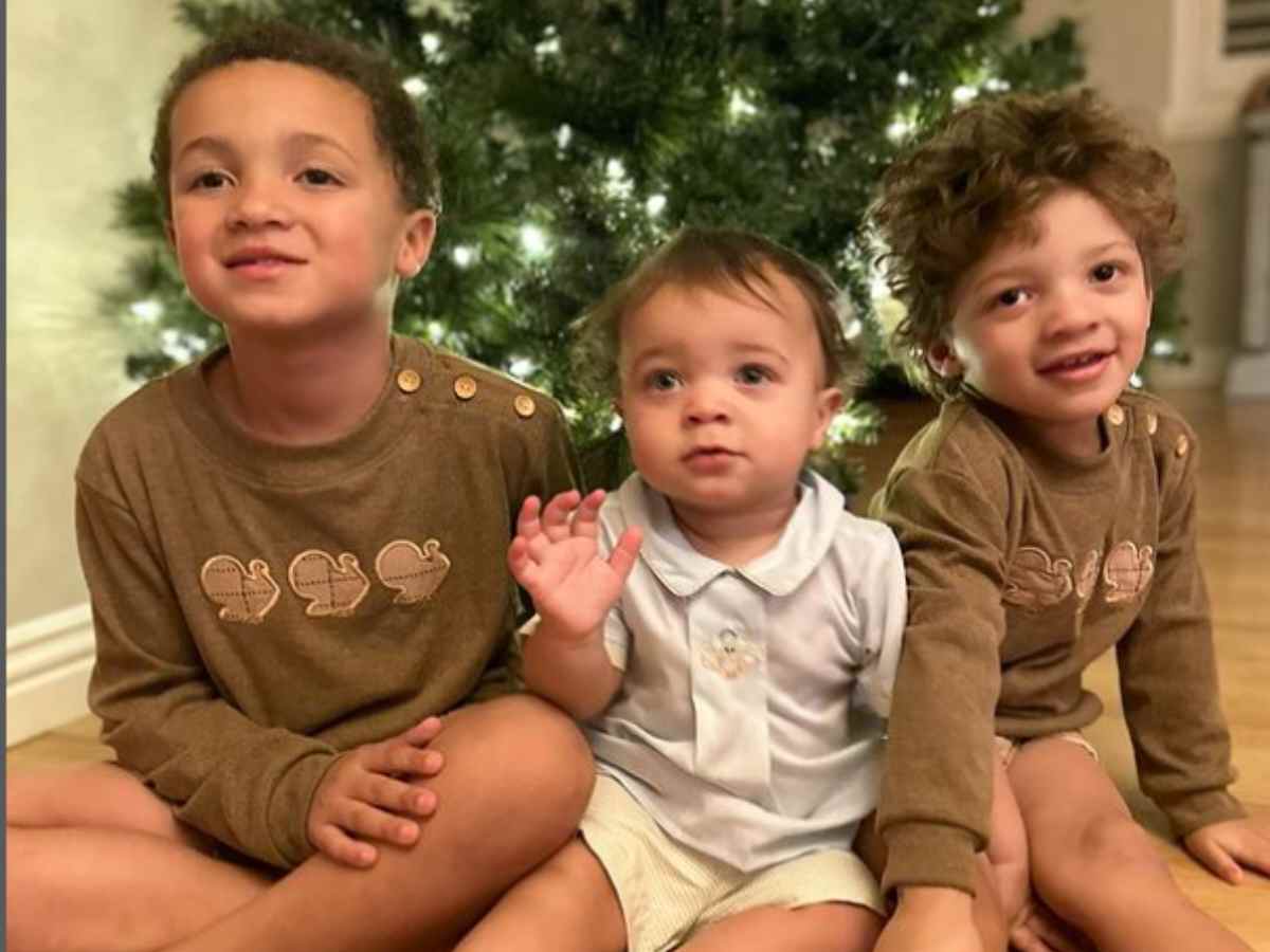 Elijah Mitchell's three children