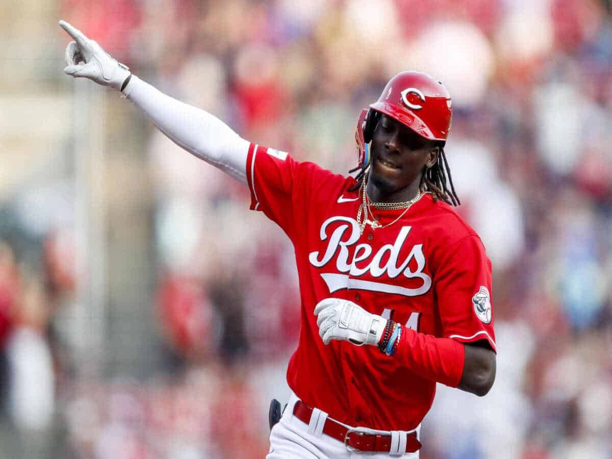 Elly De La Cruz of the Reds will assume the role of shortstop in the