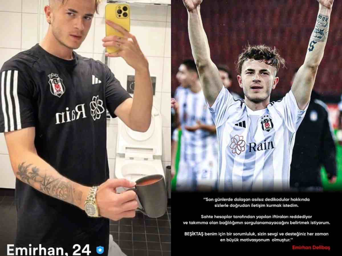 “Why’s he drinking soup in a toilet?” – Twitter baffled as Turkish giants Besiktas TERMINATE player’s contract for having a profile on dating app 