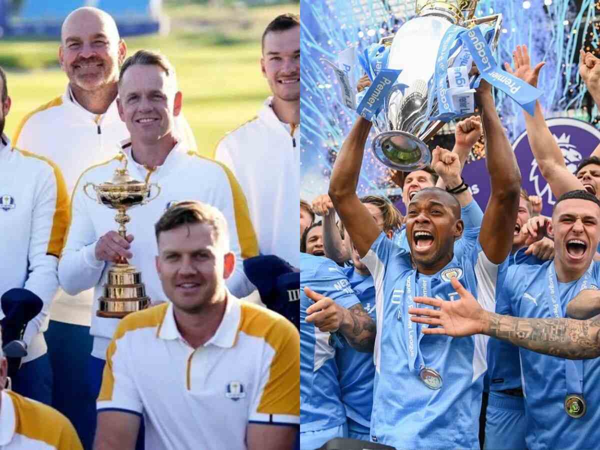 Europe Ryder Cup team and Manchester City FC