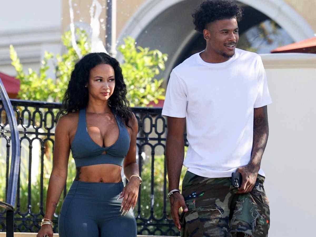 Fans react to Jalen Green and Draya Michele being sotted at the airport