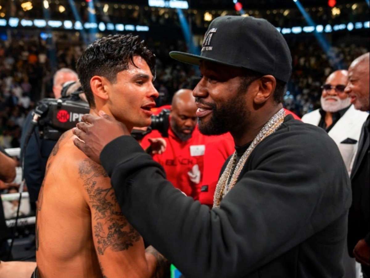 “He’s a little mad at me,” Ryan Garcia reveals latest development in relationship with Floyd Mayweather