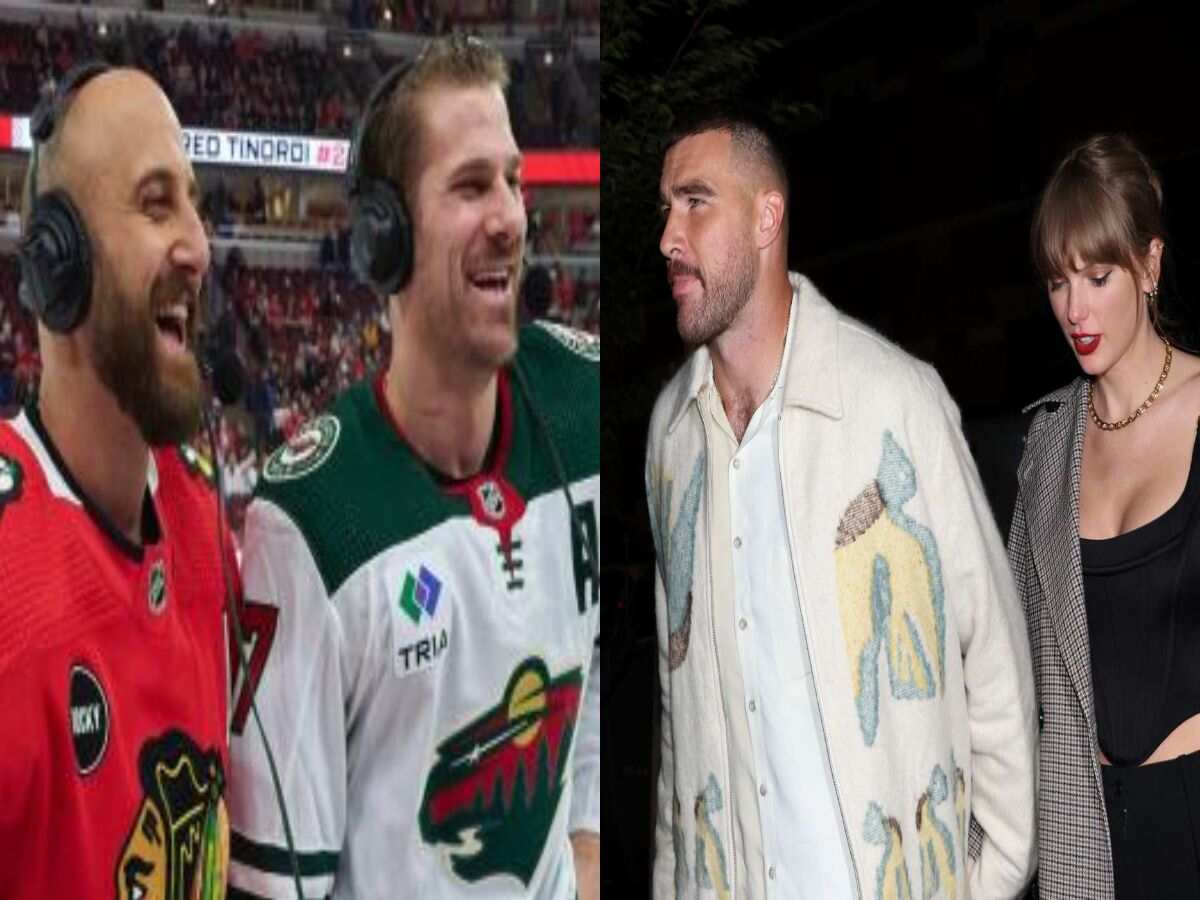 “Our wives are hotter,” Foligno brothers HILARIOUSLY compare their partners to Travis Kelce’s girlfriend Taylor Swift