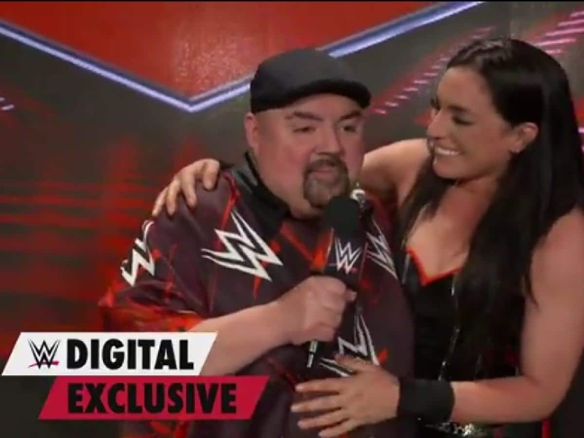 Gabriel Iglesias and Raquel Rodriguez