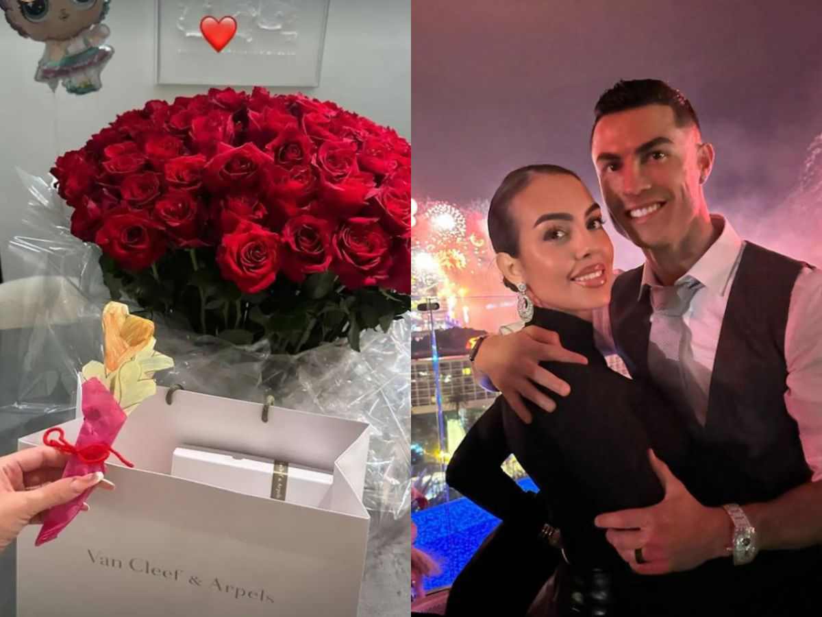 Georgina Rodriguez and Cristiano Ronaldo