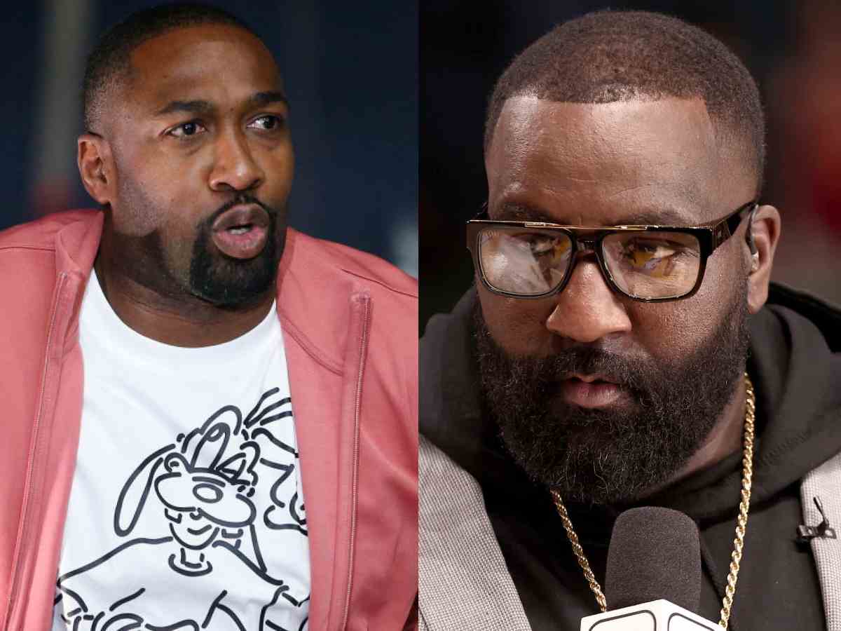 Gilbert Arenas and Kendrick Perkins trolled Swizz Beats after seeing Usher hugging his wife Alicia Keys during Super Bowl Half-Time performance