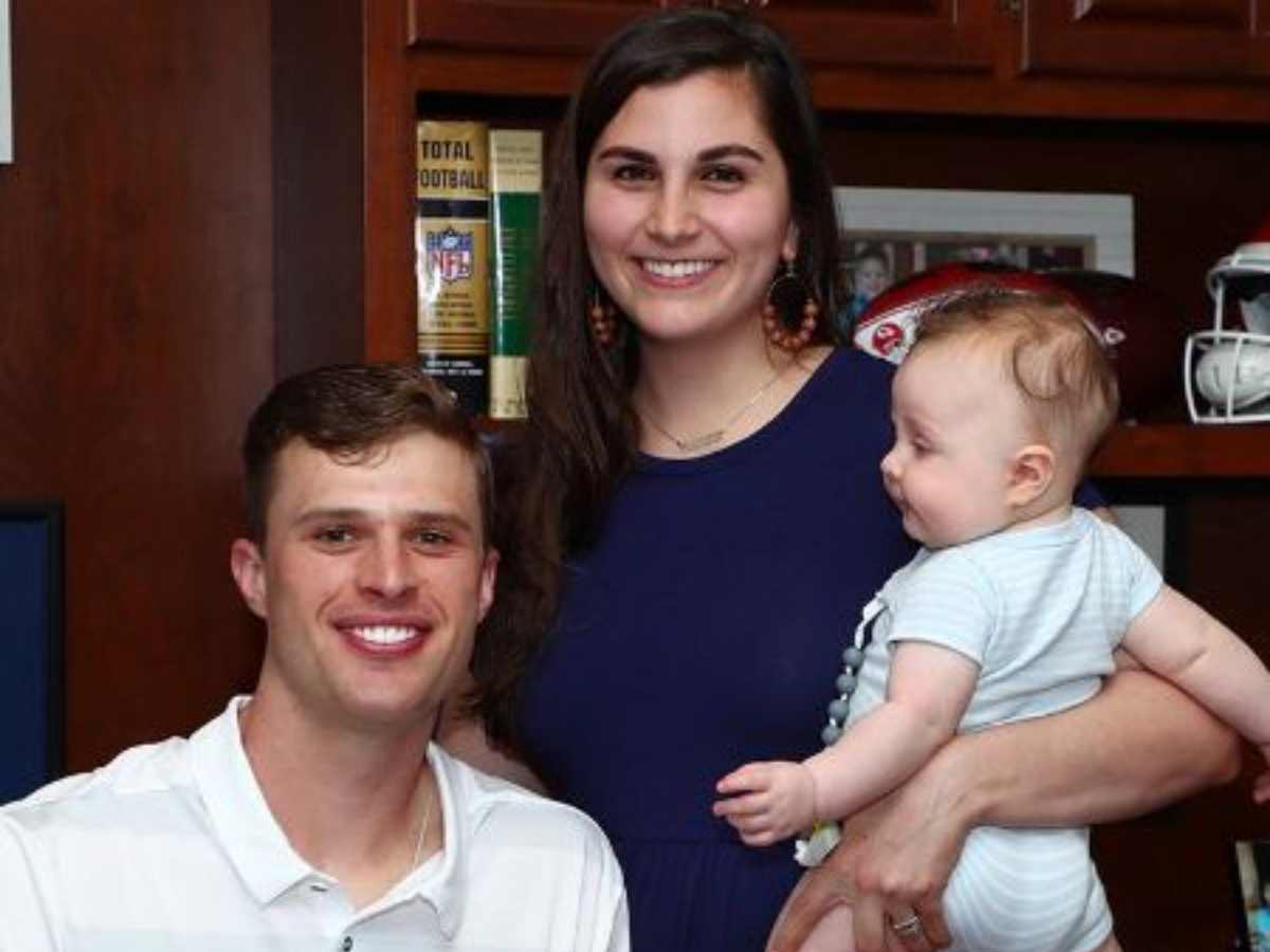 Isabelle and Harrison Butker 