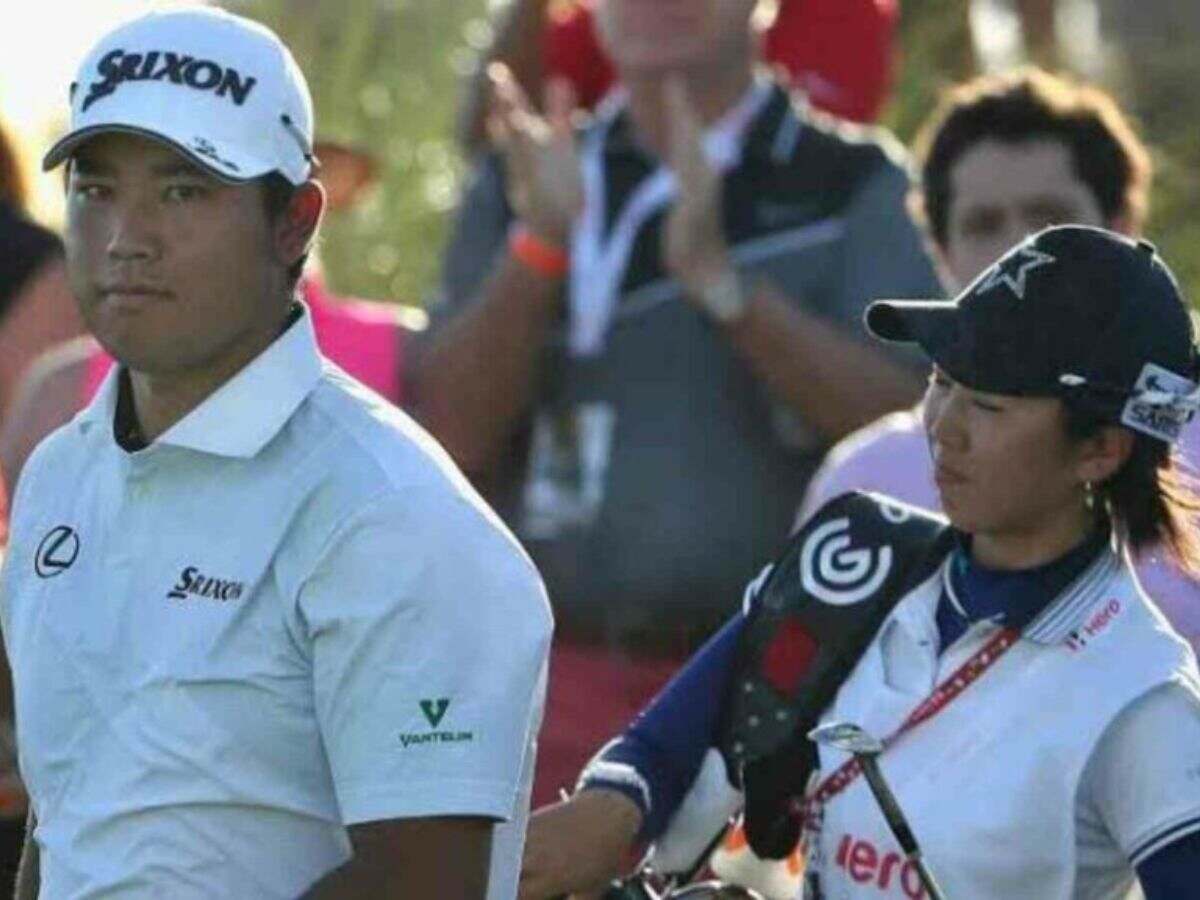 Hideki Matsuyama and Rei Matsuyama