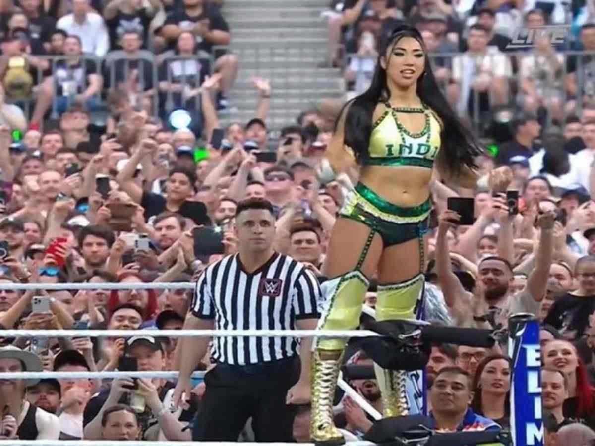 Indi Hartwell enjoying her homecoming