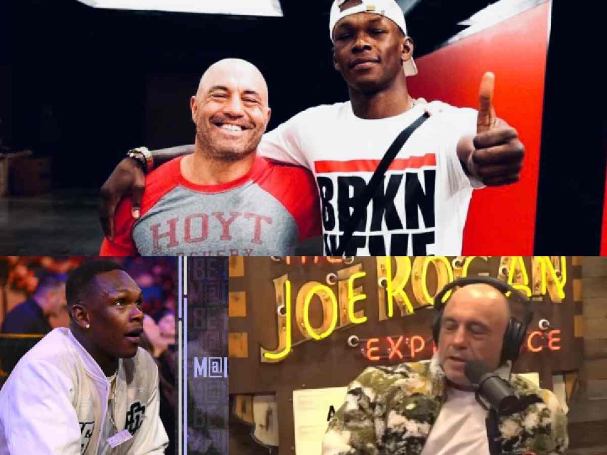 “He defended me,” Joe Rogan thanking Israel Adesanya for voicing out during ‘N-word’ controversy leaves UFC superstar emotional