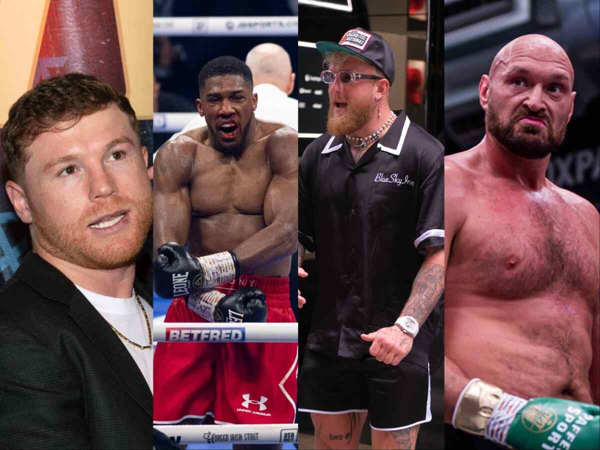 “No way he got paid more than Tyson Fury” – Jake Paul falling behind only Canelo Alvarez and Anthony Joshua in highest-paid boxers of 2023 has fans in disbelief