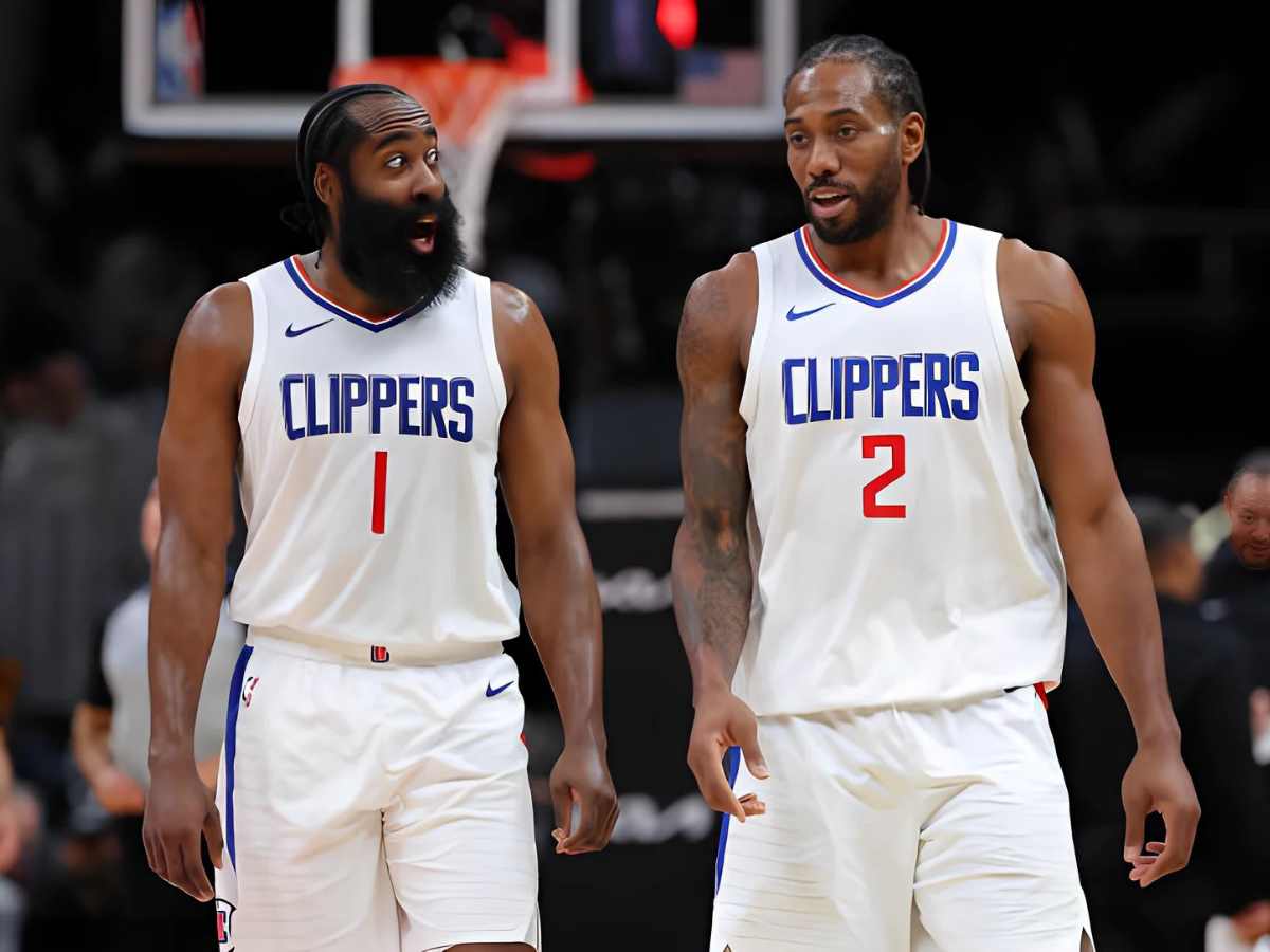 James Harden and his Clippers teammate Kawhi Leonard dominated the fourth quarter to win against the Hawks