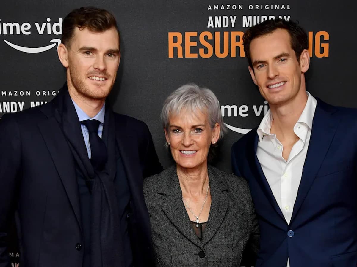 Jamie, Judy and Andy Murray