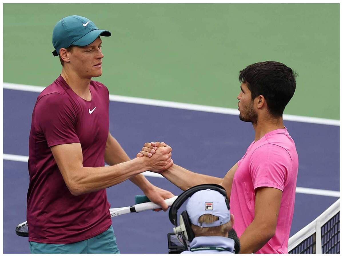 Jannik Sinner and Carlos Alcaraz 