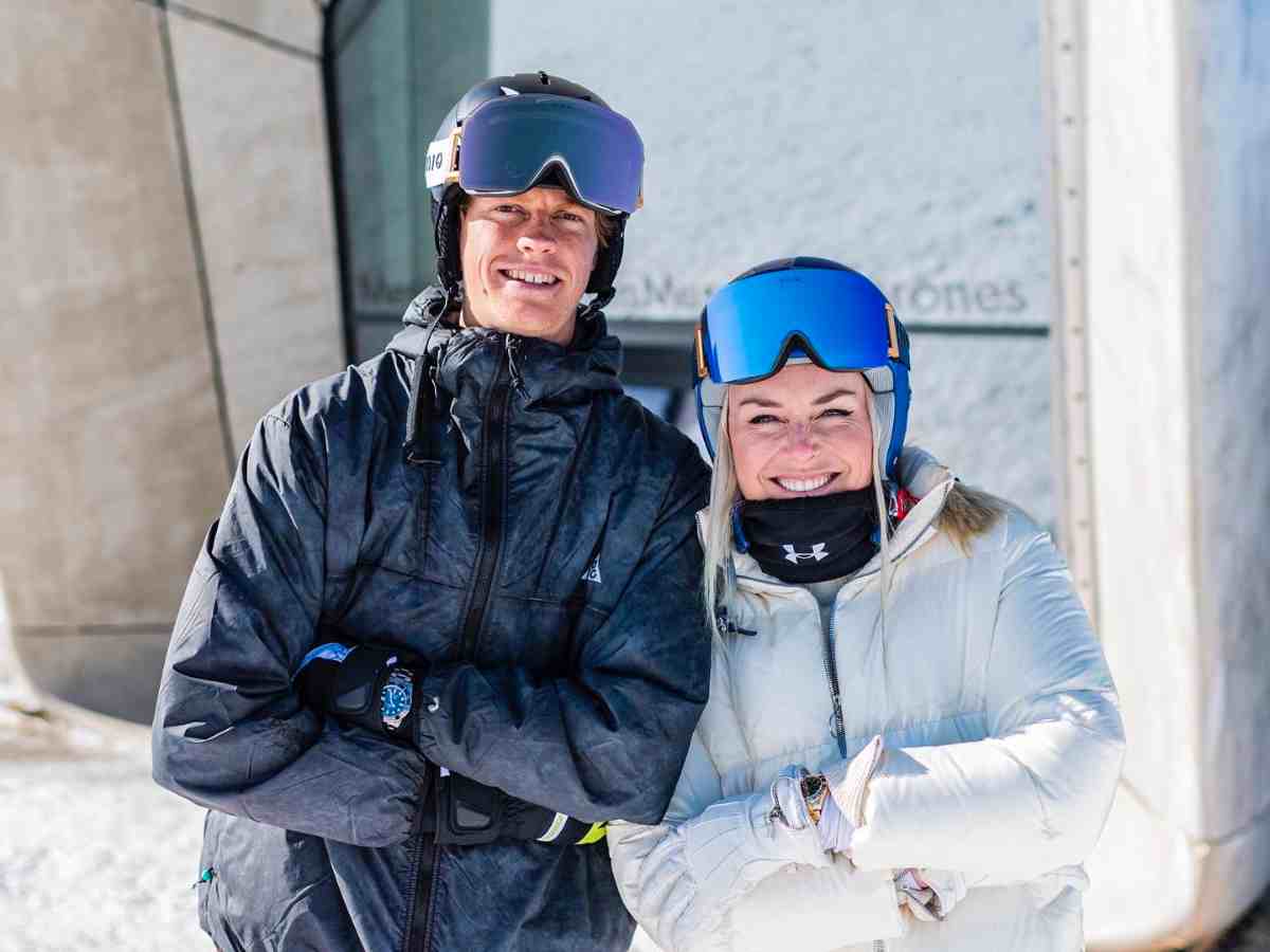 Jannik Sinner and Lindsey Vonn