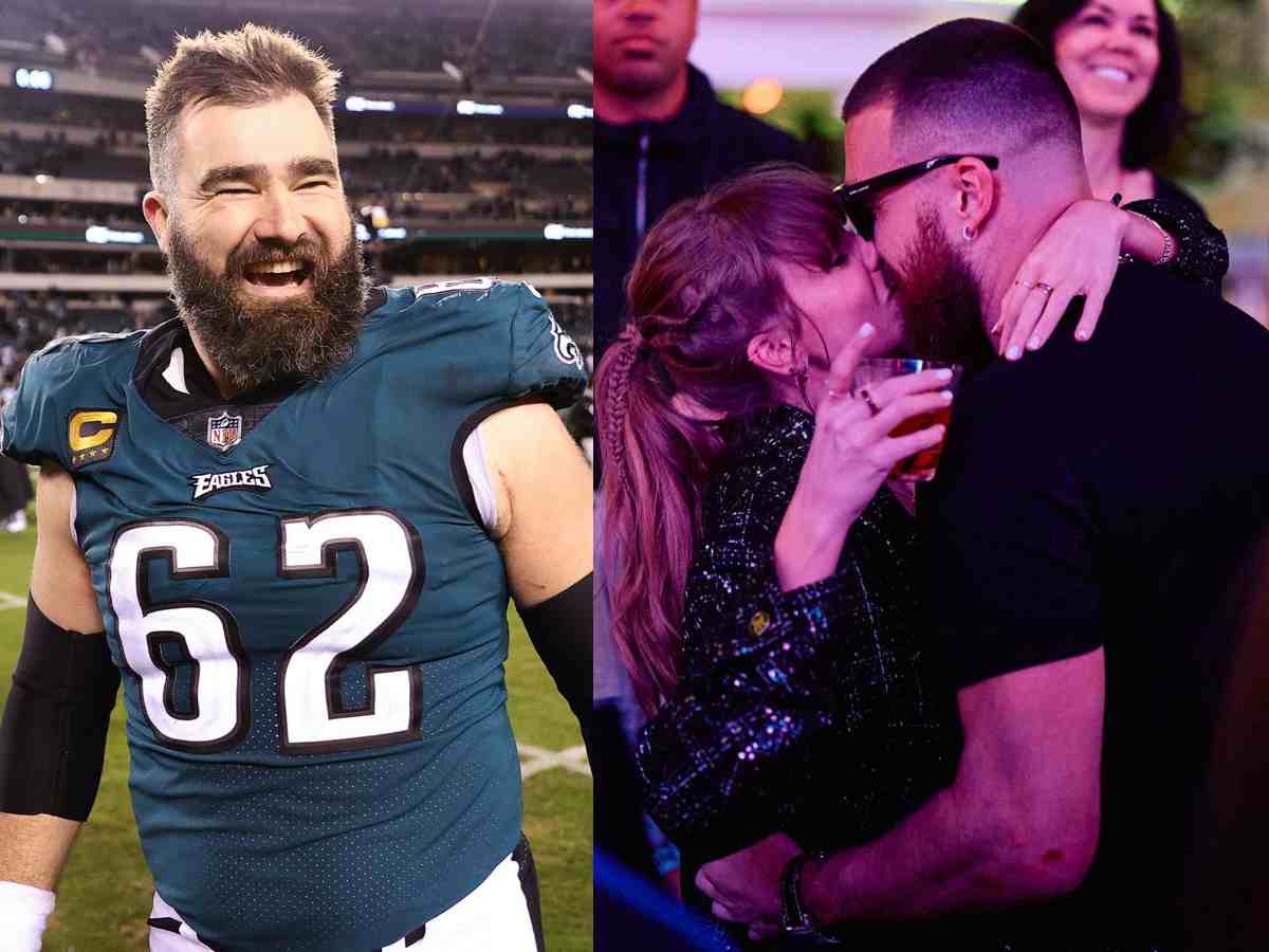 Jason Kelce reveals to Travis Kelce how he got bamboozled by Taylor Swift’s celebrity turnout in Super Bowl suite