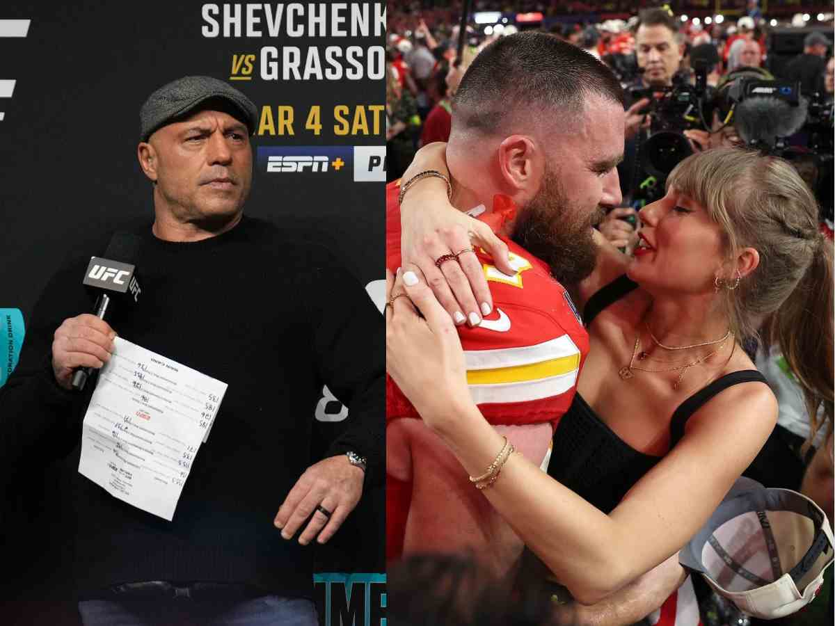 “Why do you care?” Joe Rogan shuts down guest  bashing Taylor Swift for NFL game coverage of the pop star