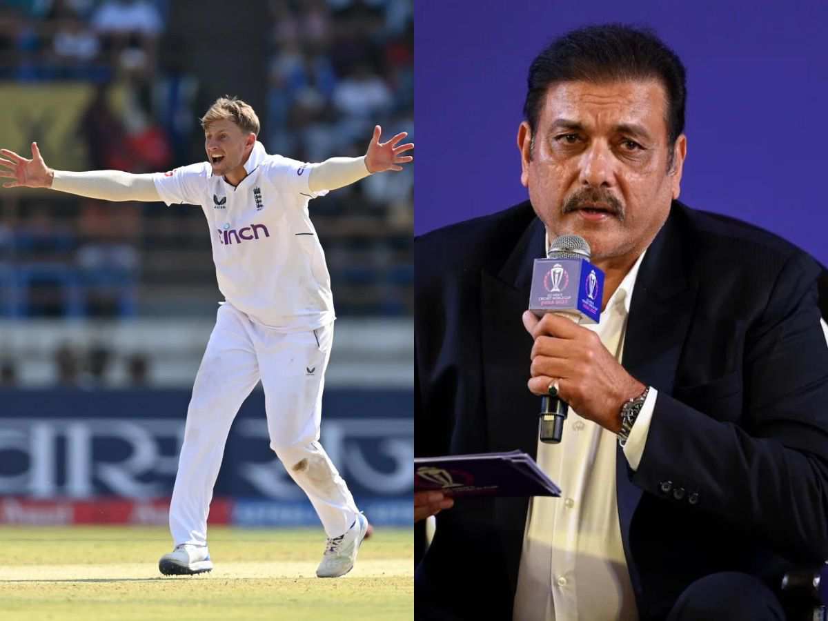 Joe Root Ravi Shastri