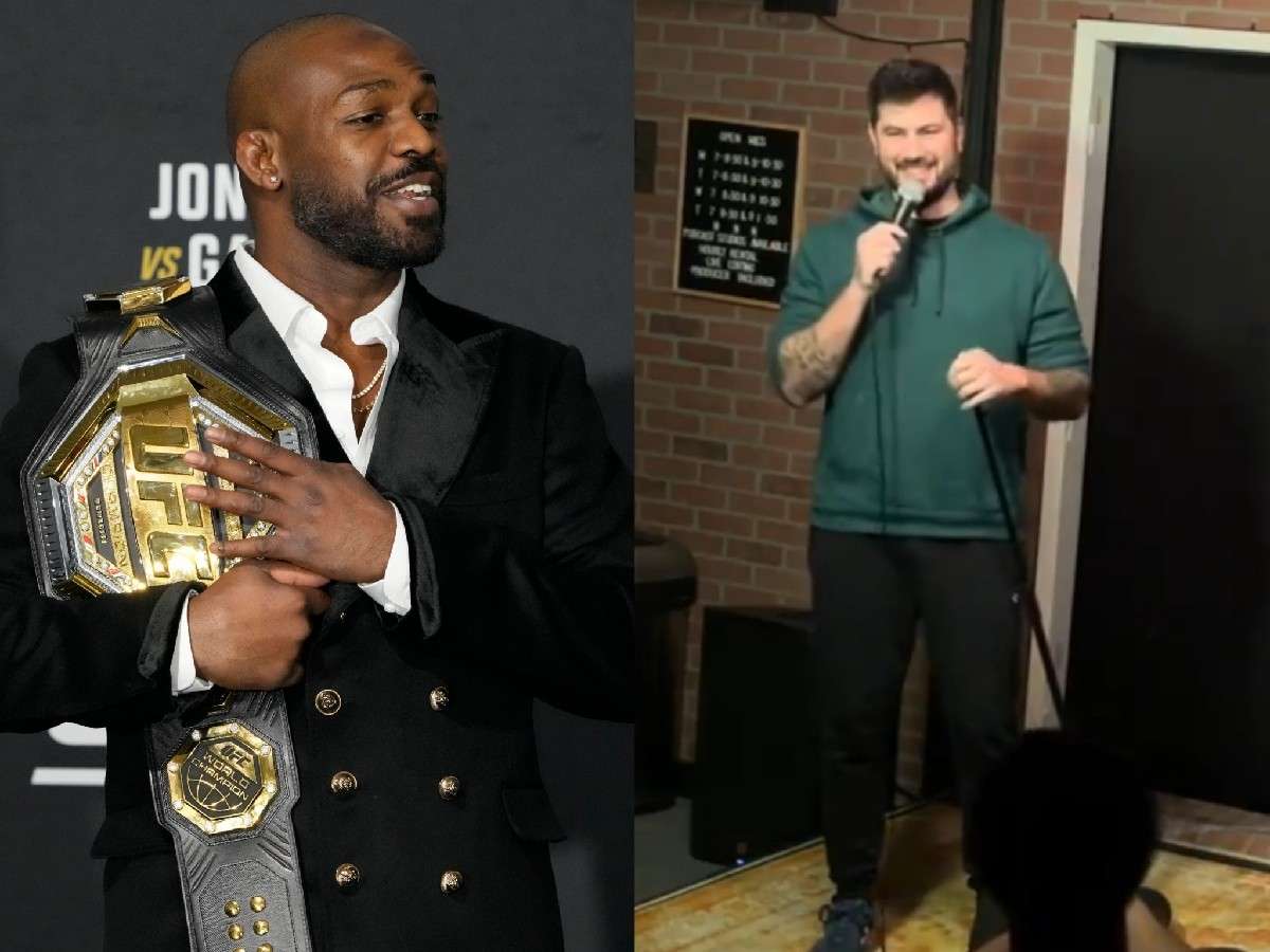 WATCH: “That’s alcohol x Xanax if I’ve ever seen one” – WASTED Jon Jones heckling stand up comedian goes VIRAL leaving fans in splits