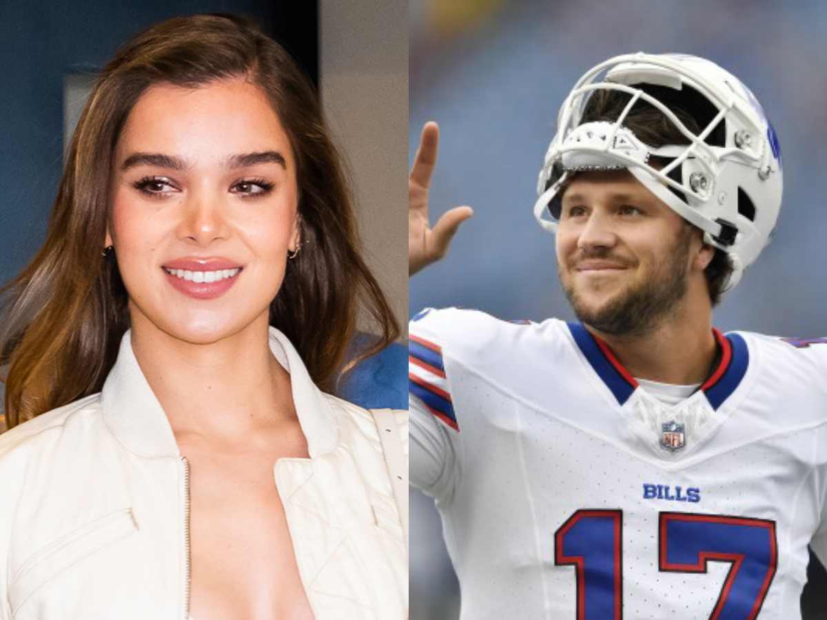 Josh Allen and Hailee Steinfeld