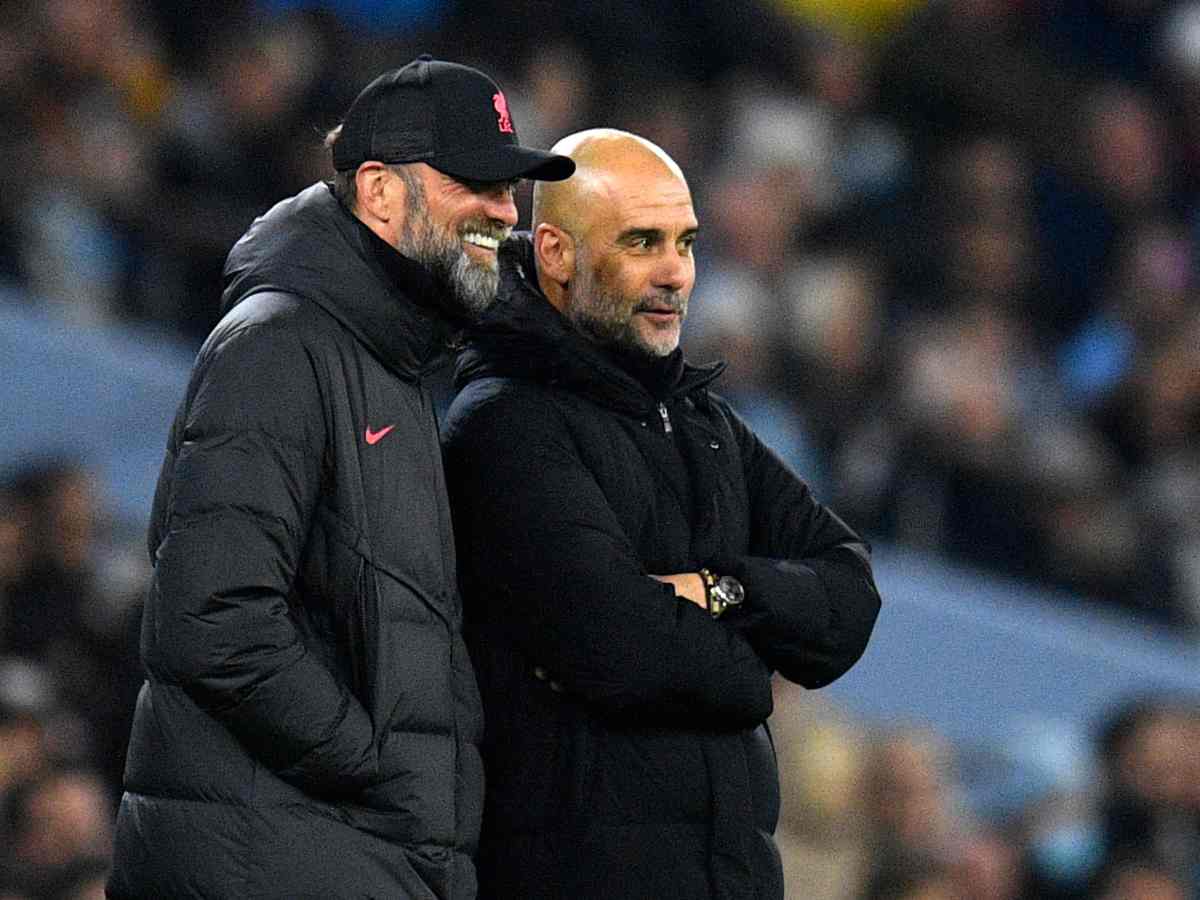 Jurgen Klopp and Pep Guardiola