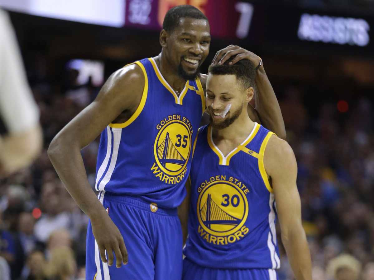 “You know how I like to SWITCH…” Kevin Durant self-roasts while getting called ‘instigator’ for picking Steph Curry against Sabrina Ionescu