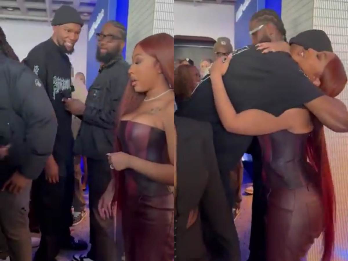 WATCH: Kevin Durant’s long hug interaction with P Diddy’s partner Yung Miami at All-Star event has fans in splits