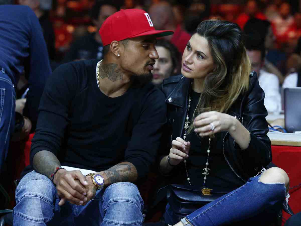 Kevin-Prince Boateng and Melissa Satta