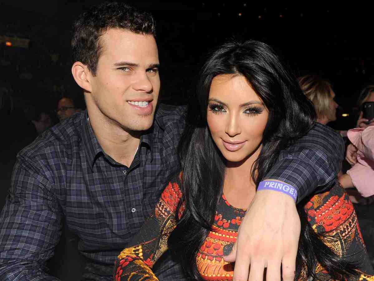 Kim Kardashian with ex-husband, Kris Humphries