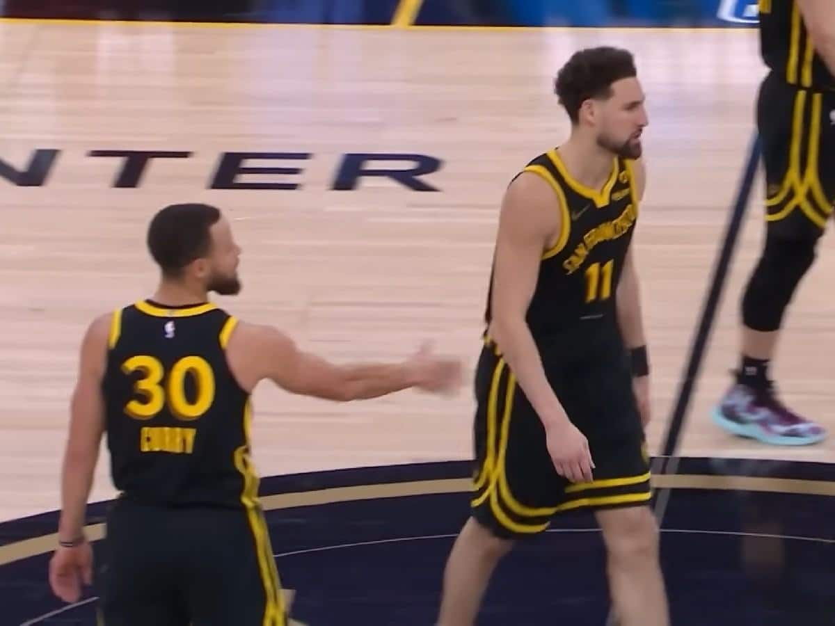 WATCH: Video Of Klay Thompson Ignoring Stephen Curry Goes VIRAL Amidst ...