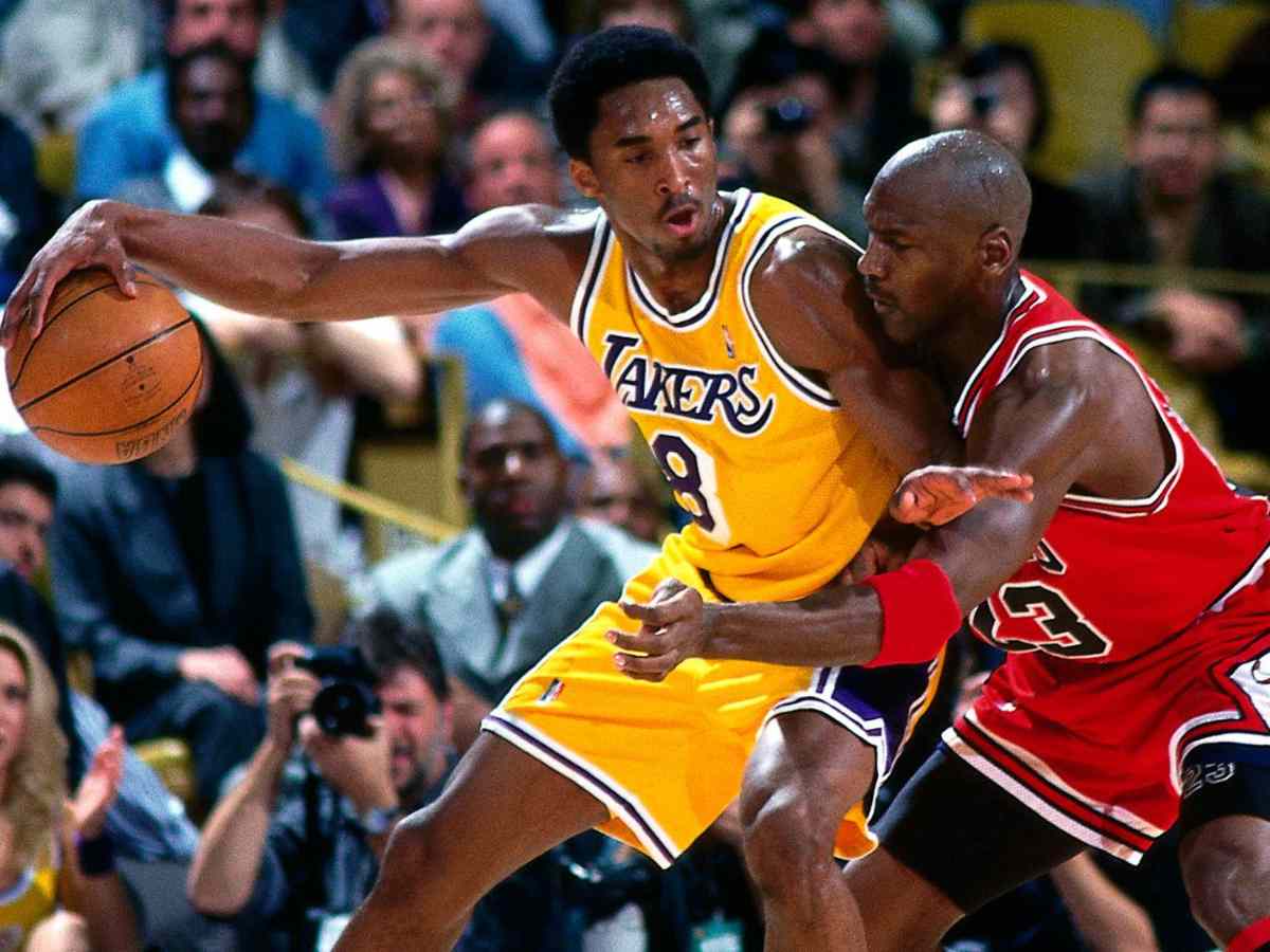 Kobe Bryant and Michael Jordan