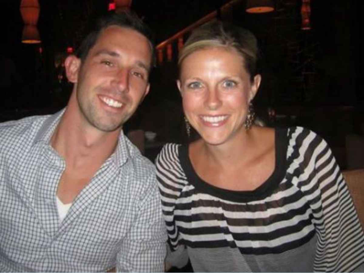 Kyle Shanahan with his high school sweetheart