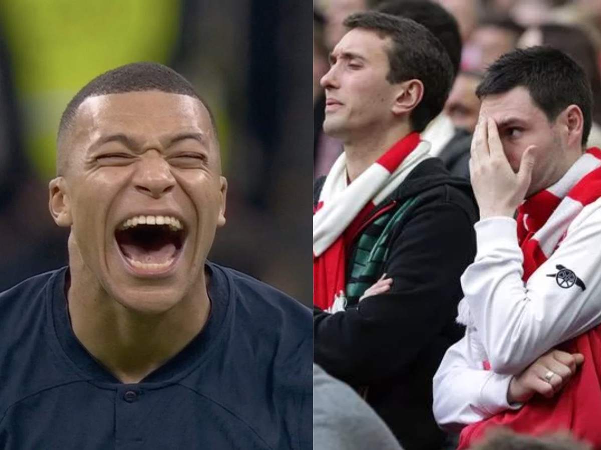 “Who invited them” – Football Twitter mercilessly TROLLS Premier League club Arsenal as news of Kylian Mbappe ‘leaving’ PSG surfaces