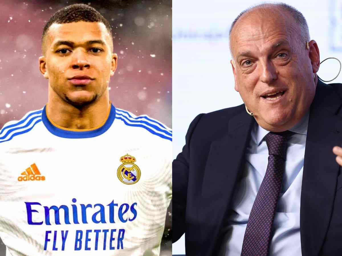 Kylian Mbappe Javier Tebas