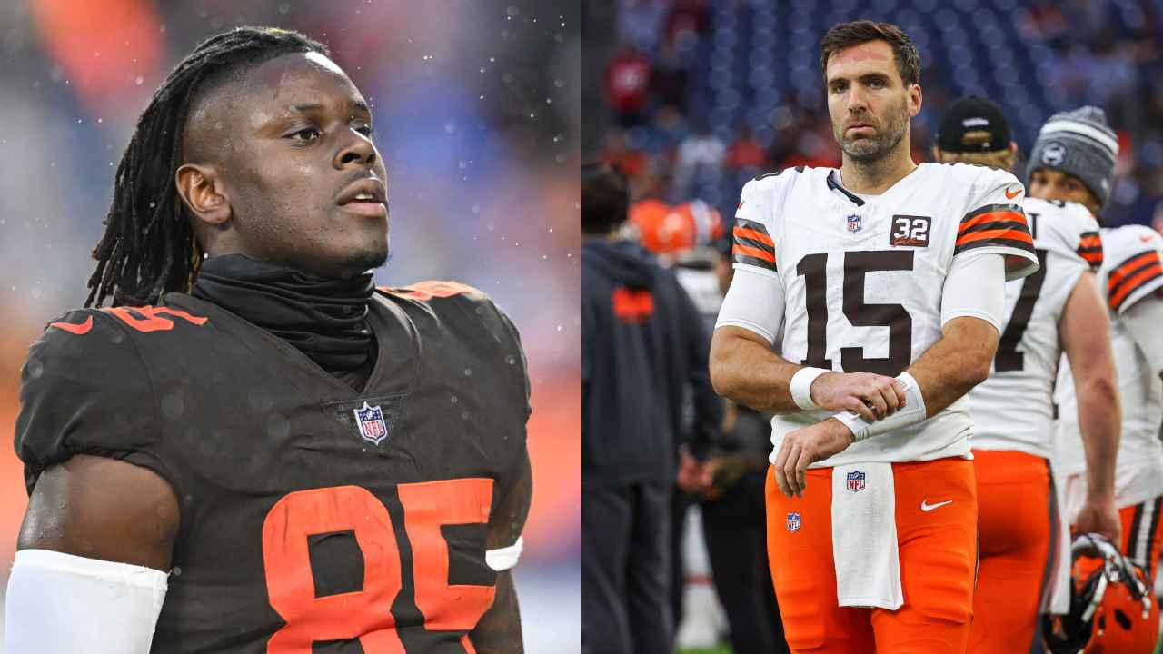 Browns’ David Njoku discloses he bizarrely had to make sure Joe Flacco wasn’t sent by the Ravens as an ‘undercover opp’ before he could trust him