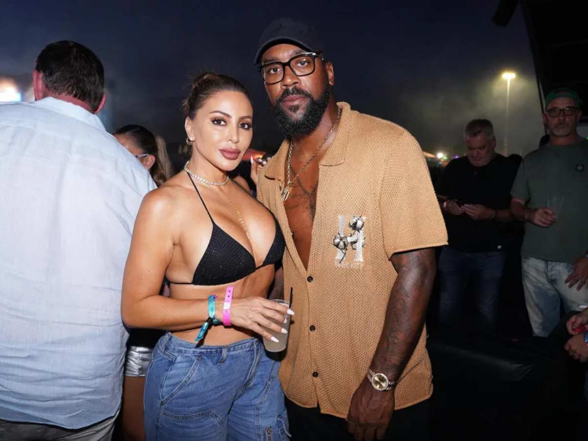 Larsa Pippen and Marcus Jordan